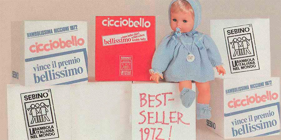 Cicciobello 1972 vince premio Bellissimo