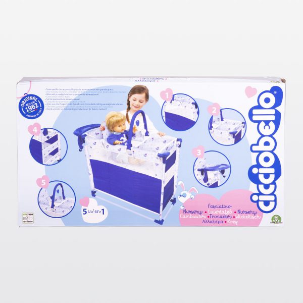 Cicciobello Snack & Playtime Palyset - Bambola 24cm Con 6 Accessori Per Pappa E Gioco, 2-in-1, Per Bambini 2+ Anni