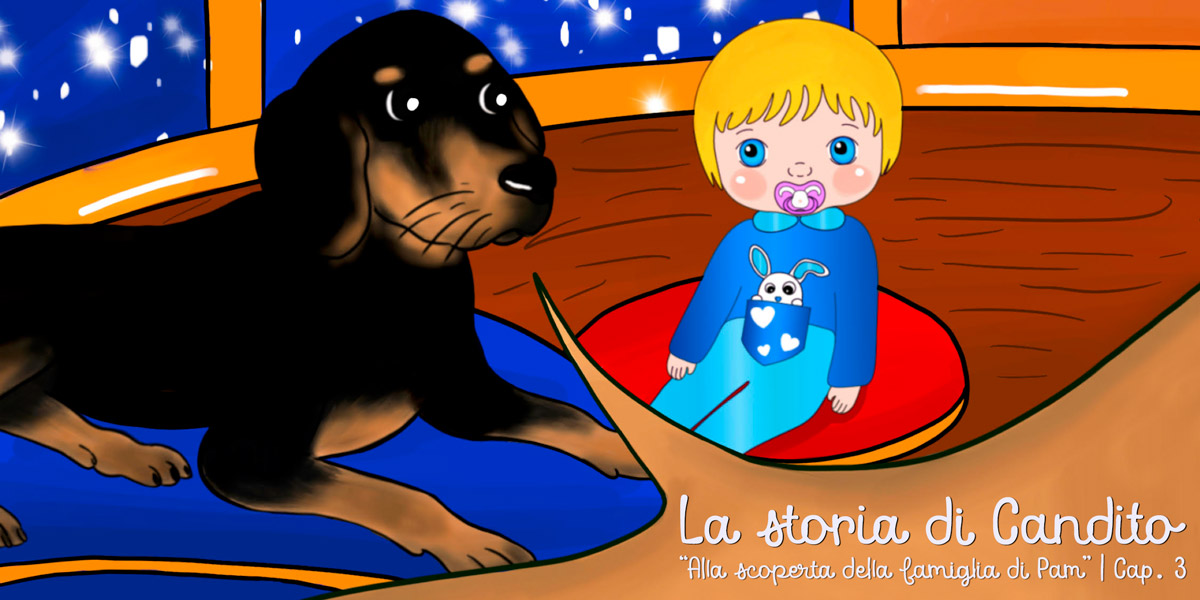Il cane Candito e Cicciobello
