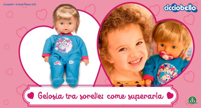 Credits Photo: Serena De Giusti - La figlia di Serena De Giusti gioca con Cicciobello Mille Baci