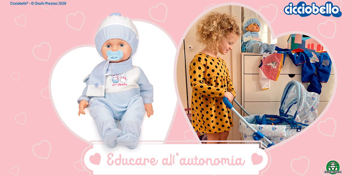 Credits Photo: Serena De Giusti - La figlia di Serena De Giusti gioca con Cicciobello Fiocco di Neve