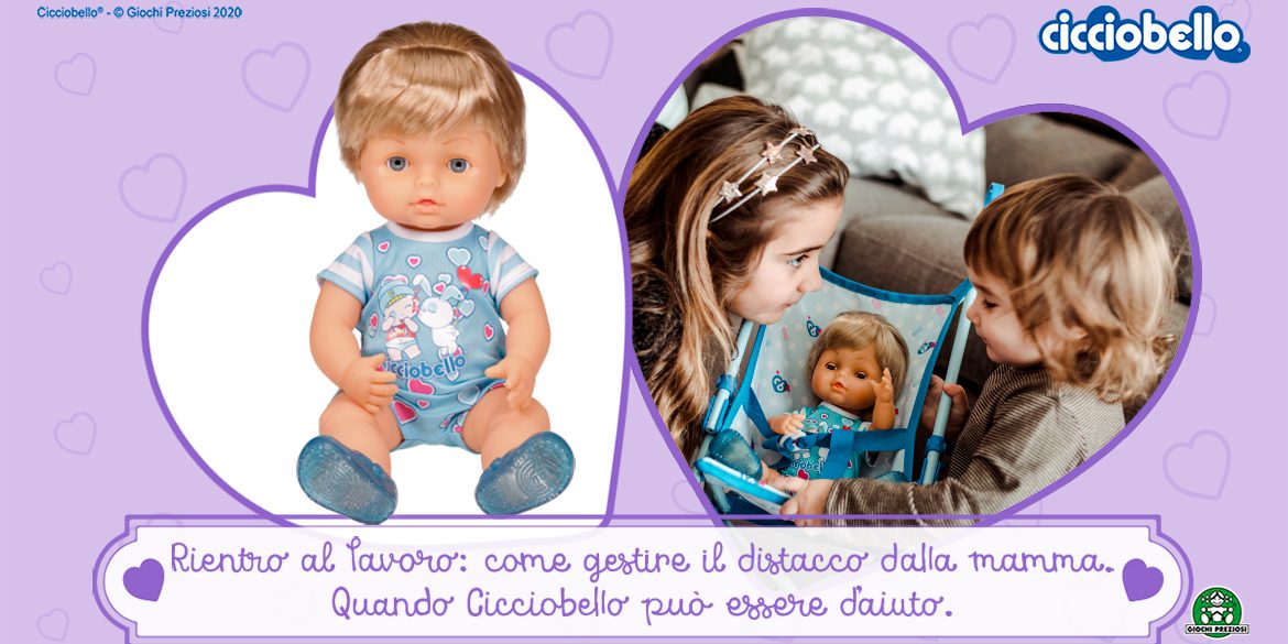 cicciobello-distacco-cover-2 Credit foto: Adriana Fusè - le sue figlie mentre giocano con Cicciobello Muah