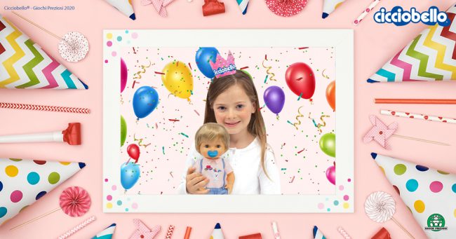 Festa di compleanno tra bambini con Cicciobello Happy Birthday