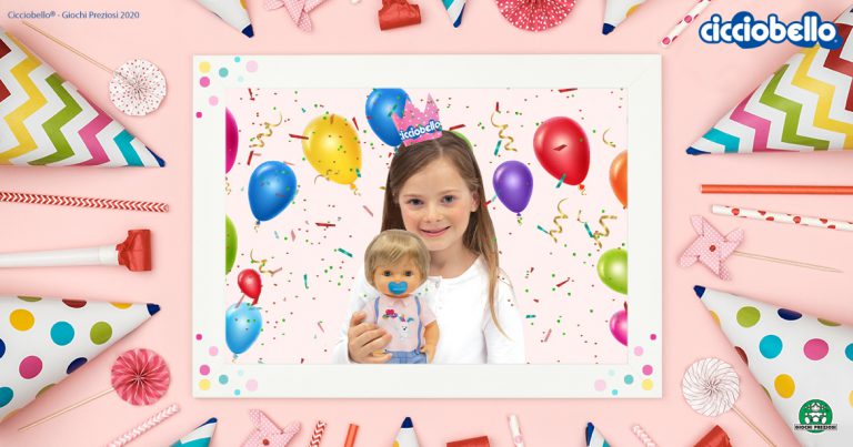 Festa di compleanno tra bambini con Cicciobello Happy Birthday