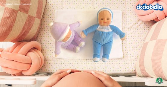 Cicciobello Bebè Bellissimo Blu e Lilla