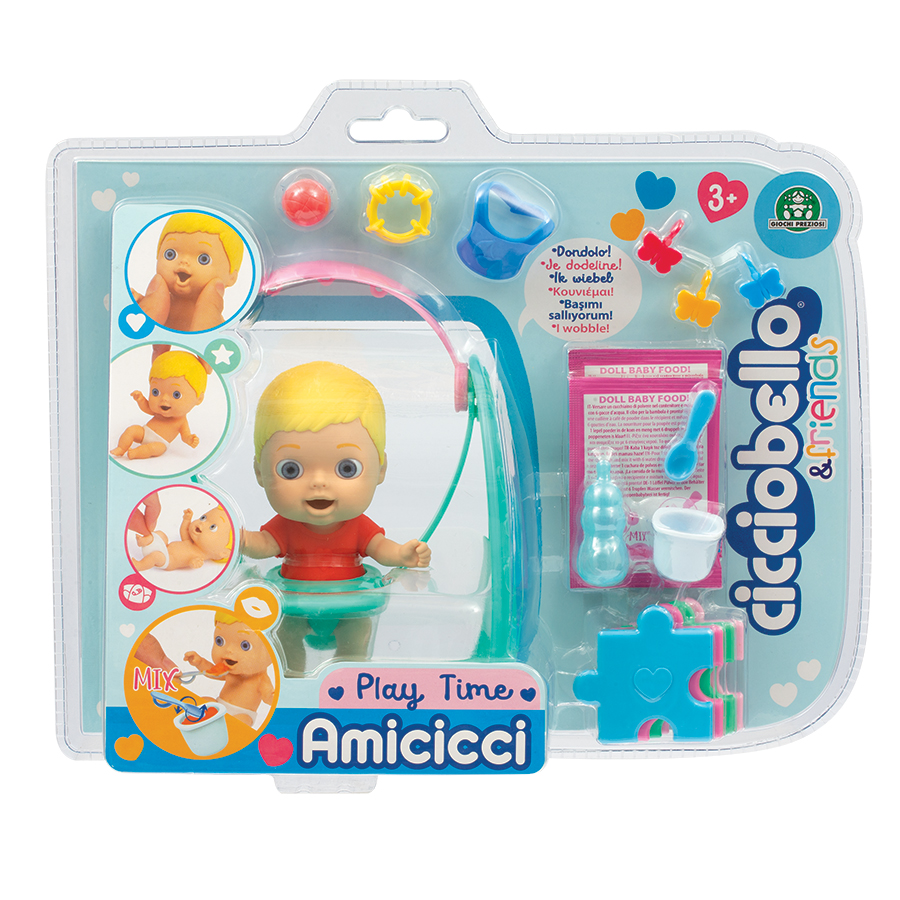 Cicciobello Amicicci Play Time Rocking (en anglais)