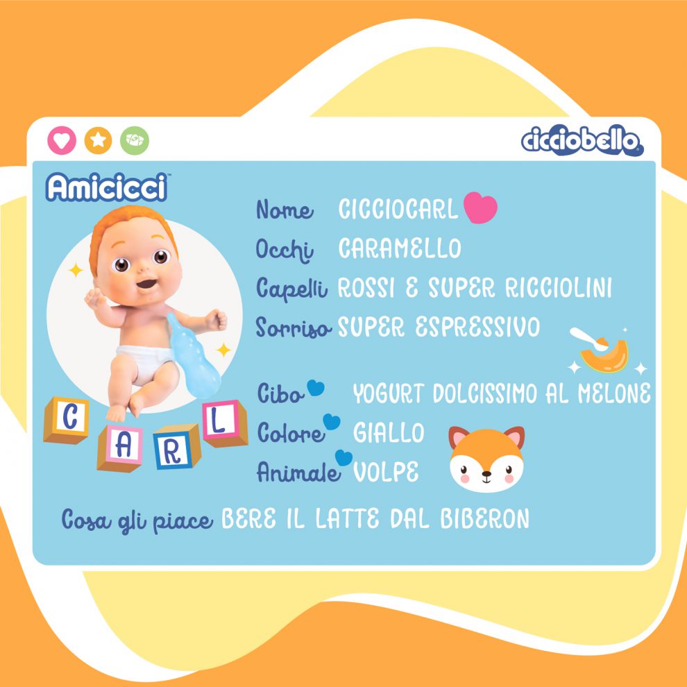 Cicciocarl - Amicicci, Set Food Time