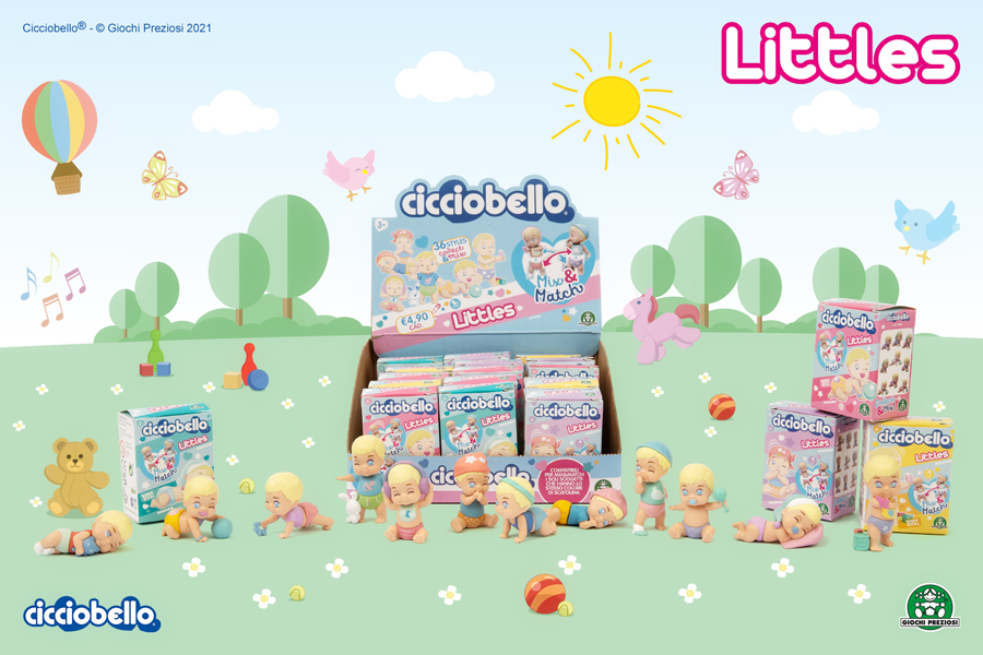 Cicciobello Littles: mini bebè Mix&Match collezionabili