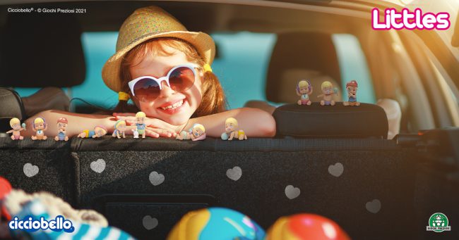 Viaggi in auto sereni con i bambini grazie alla novità Cicciobello Littles