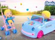 Accessori Amicicci: passeggino e macchinina cabrio