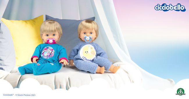 Superare la paura del buio con Cicciobello Mille Baci e Cicciobello Buonanotte